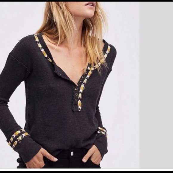 Free People Rainbow Thermal - Picture 3 of 7